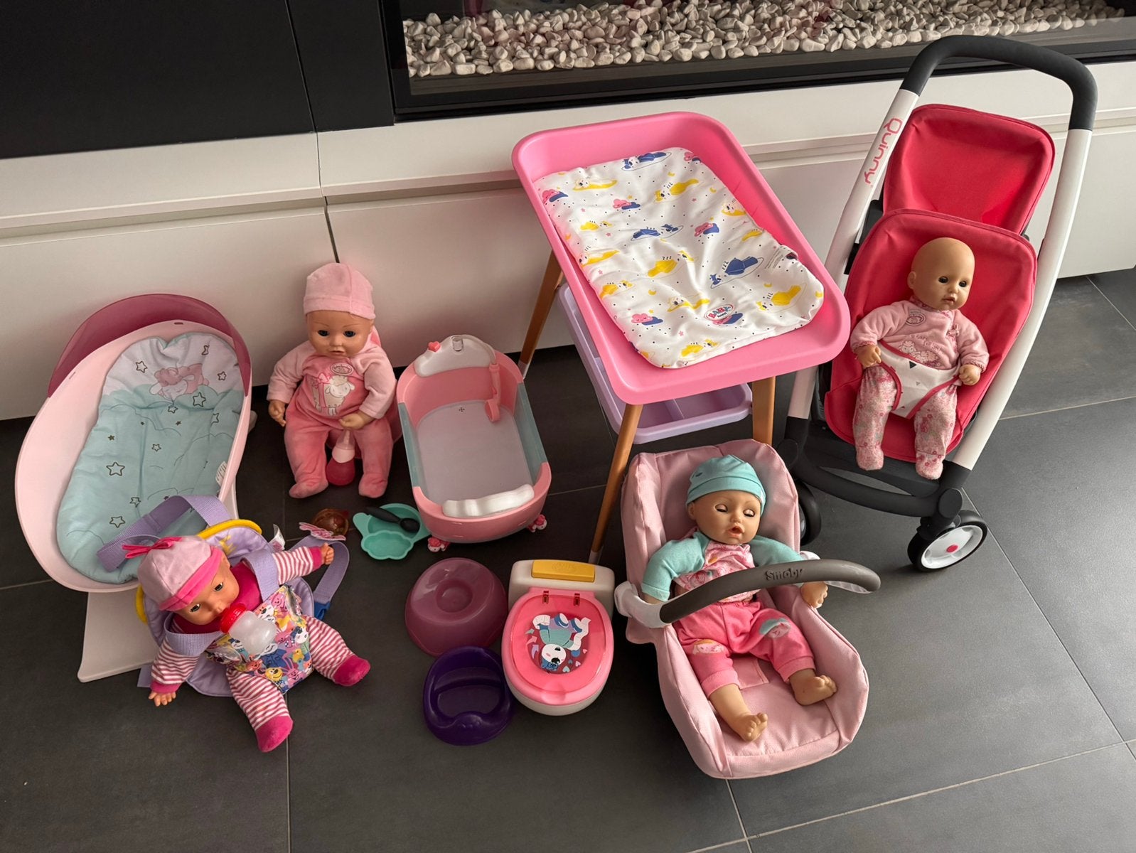 Baby Born en Baby Annabel poppen met accessoires, Enfants & Bébés, Enlèvement, Comme neuf