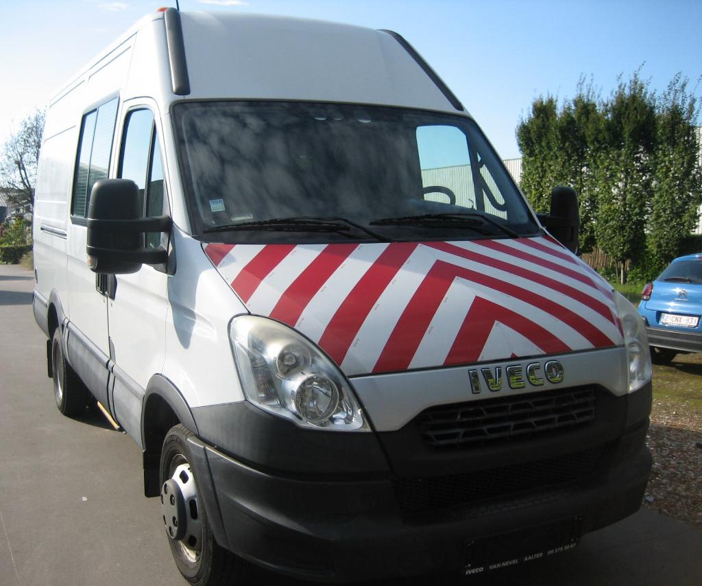 Iveco Daily 50C15, Auto's, Bestelwagens en Lichte vracht, Euro 5, 4 cilinders, Iveco, Wit