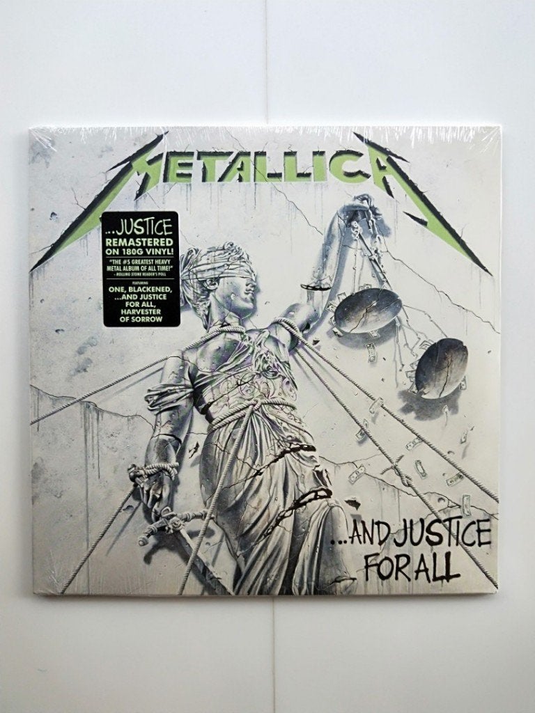 METALLICA / and justice for all. 2lps. 2018. remastered., Cd's en Dvd's, Vinyl | Hardrock en Metal, Ophalen, Heavy metal, Zo goed als nieuw
