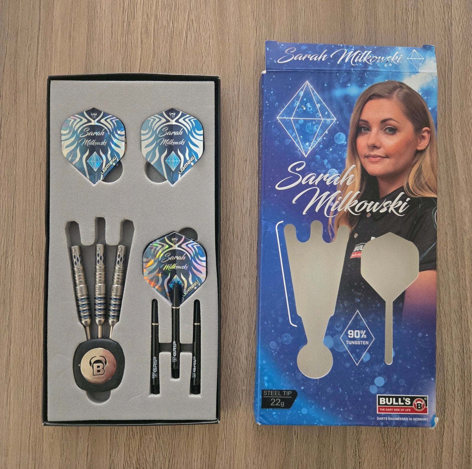 Top darts setje Sarah Milkowski 22g, Ophalen of Verzenden