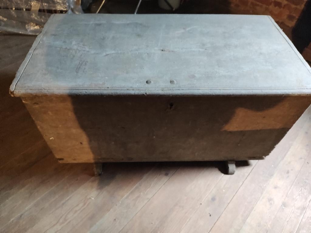 Oude houten koffers, Ophalen, Gebruikt