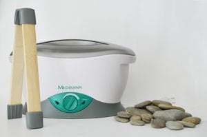 hot stone massage set, Sport en Fitness, Massageproducten, Ophalen, Gebruikt, Hotstone