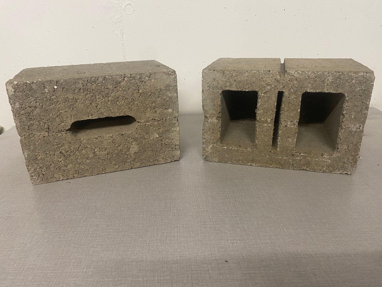 25 Betonblokken, Bricolage & Construction, Briques, Enlèvement, Neuf