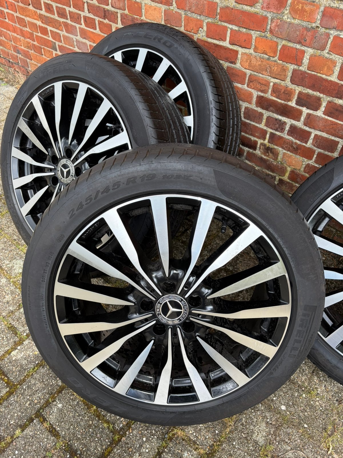19inch Mercedes V klasse Vito velgen 19inch zomer 245/40R19, Auto-onderdelen, Banden en Velgen, 245 mm, Banden en Velgen, Zomerbanden