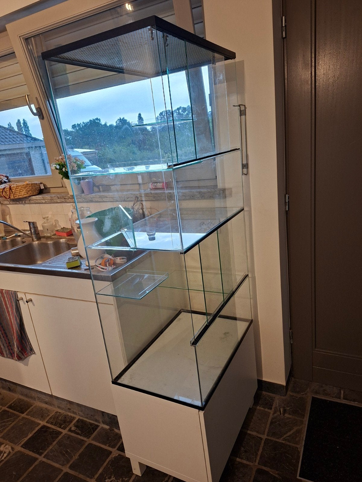 Terrarium 120x60x40 cm, Dieren en Toebehoren, Ophalen