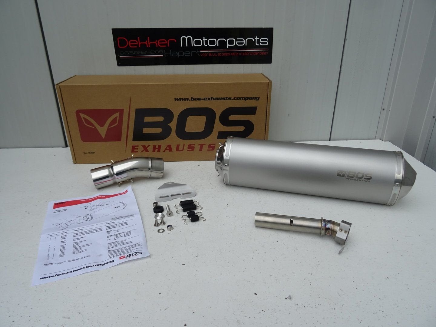 Bos Hyperfox Tita Sport Demper BMW F800R 2009-2016 E Keur!, Motos, Neuf, -, -, -