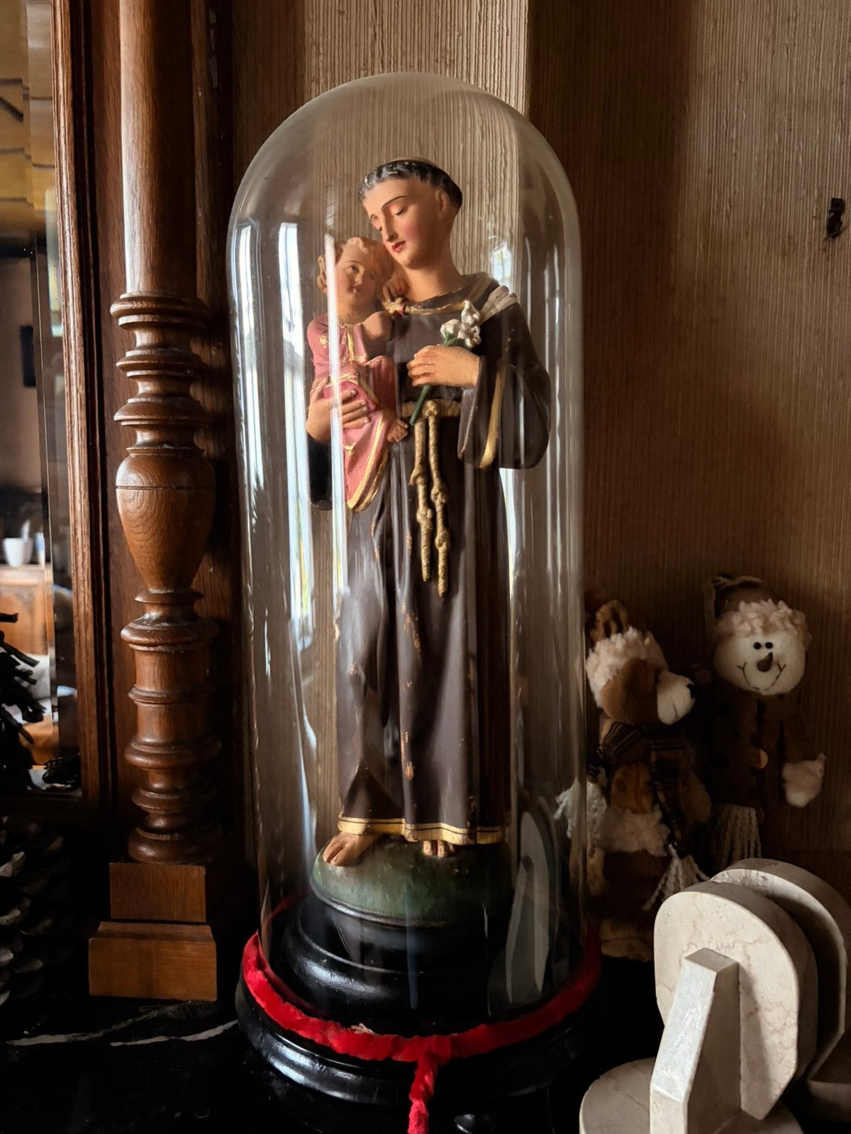 Sint antonius in globe, Antiek en Kunst, Ophalen