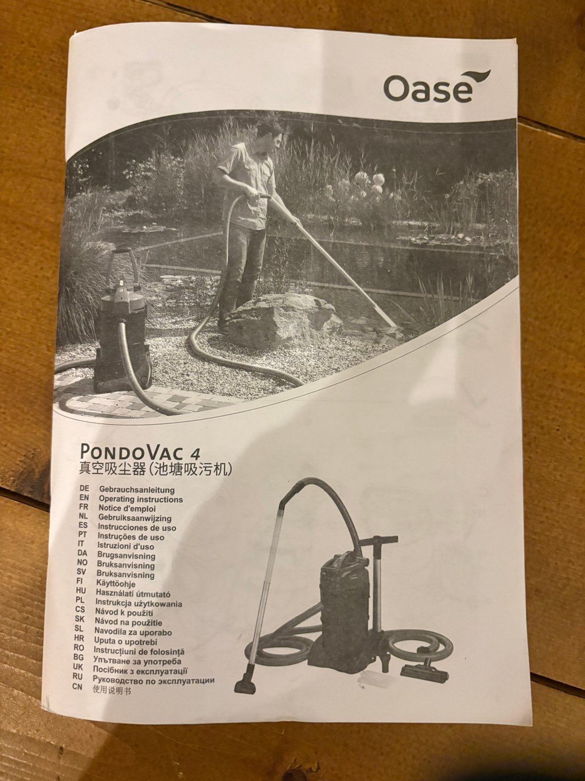Oase pondovac 4 vijverstofzuiger, Jardin & Terrasse, Enlèvement, Comme neuf, Aspirateur de bassin