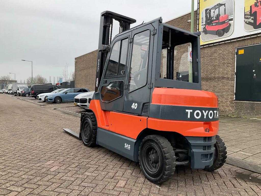 Toyota 7FBMF40 4000KG 4.50METER HEFTRUCK (bj 2011), Meer dan 4000 kg, Elektrisch, Heftruck, Toyota