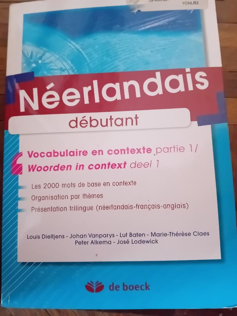 Livre néerlandais debutant, Enlèvement ou Envoi, Néerlandais