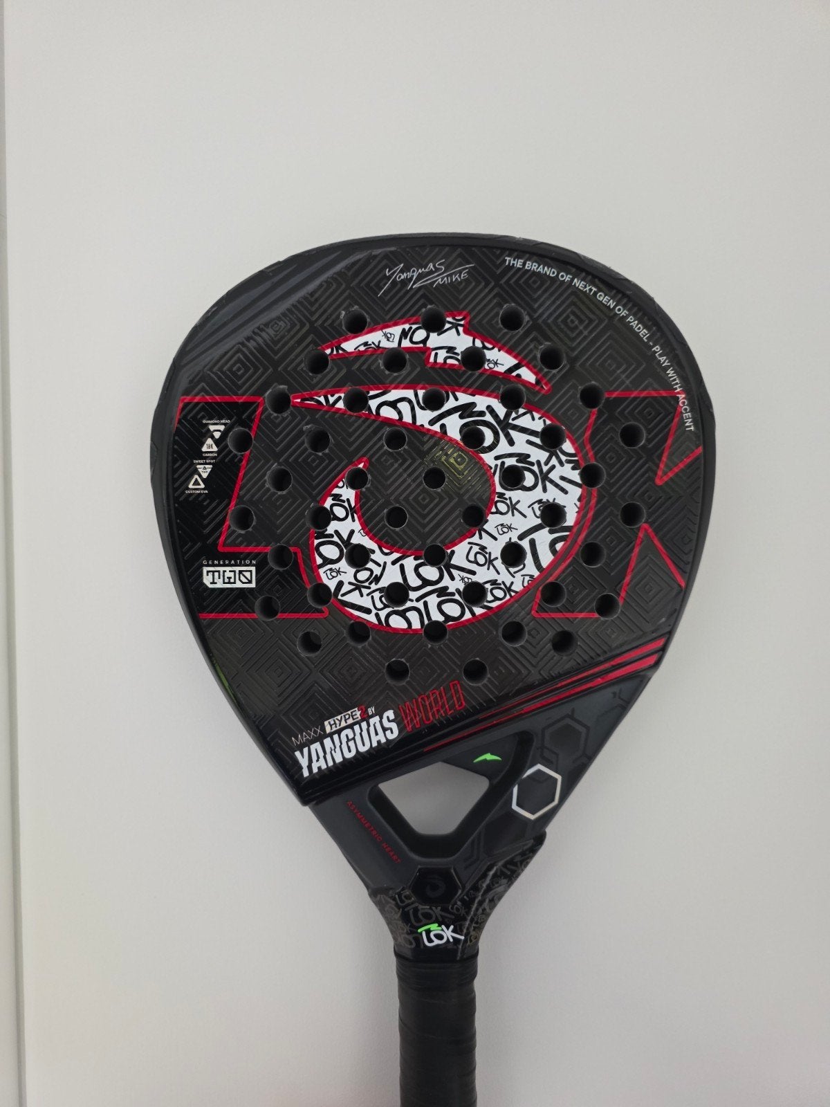 Lok maxx hype 2 world 2026 yanguas, Ophalen of Verzenden, Nieuw, Padelracket