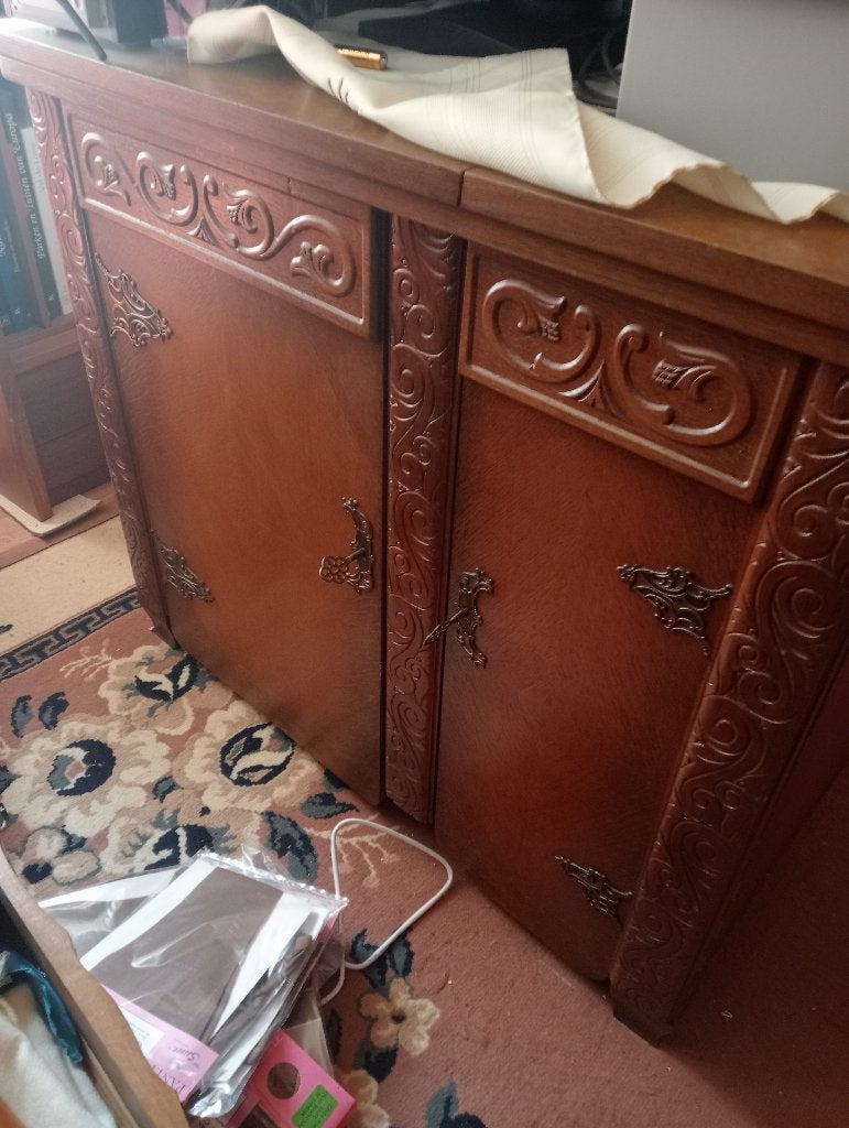 Vintage Fabelna 130 naaimachine in mooi meubel, Ophalen