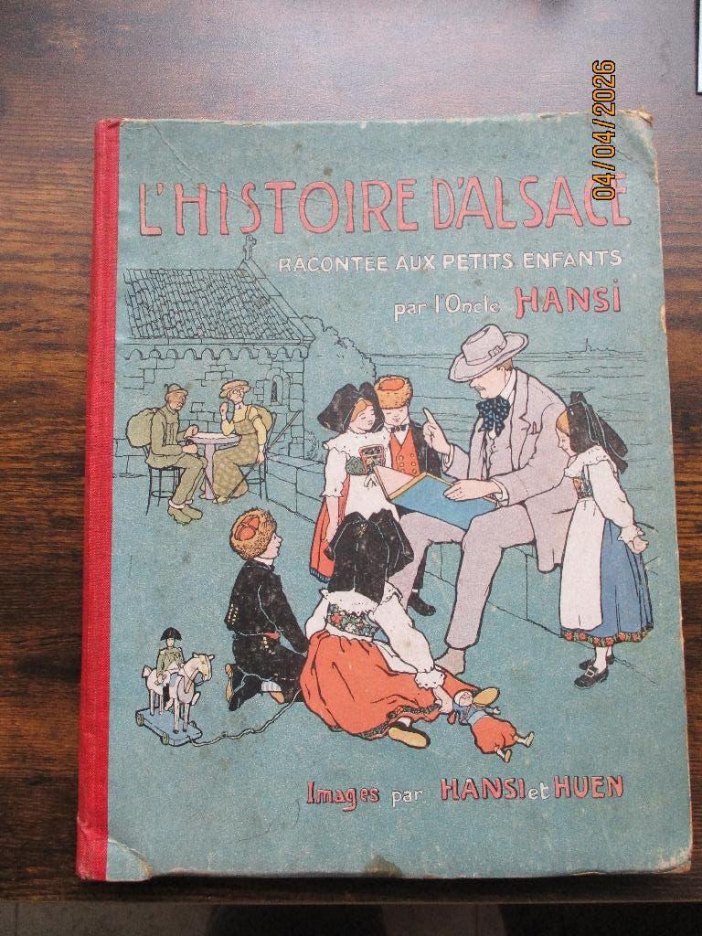 Hansi. L'Histoire d'Alsace 1919, Envoi