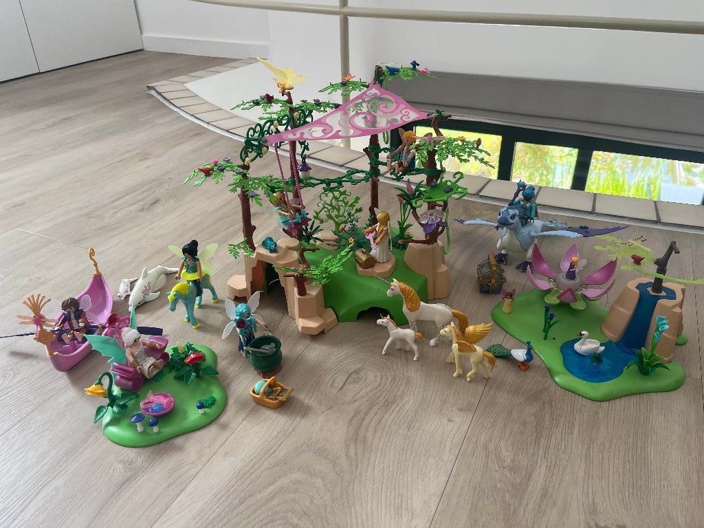 Playmobil Magische feeëntuin, Enfants & Bébés, Fantasy, Utilisé, Autres types, Kit complet