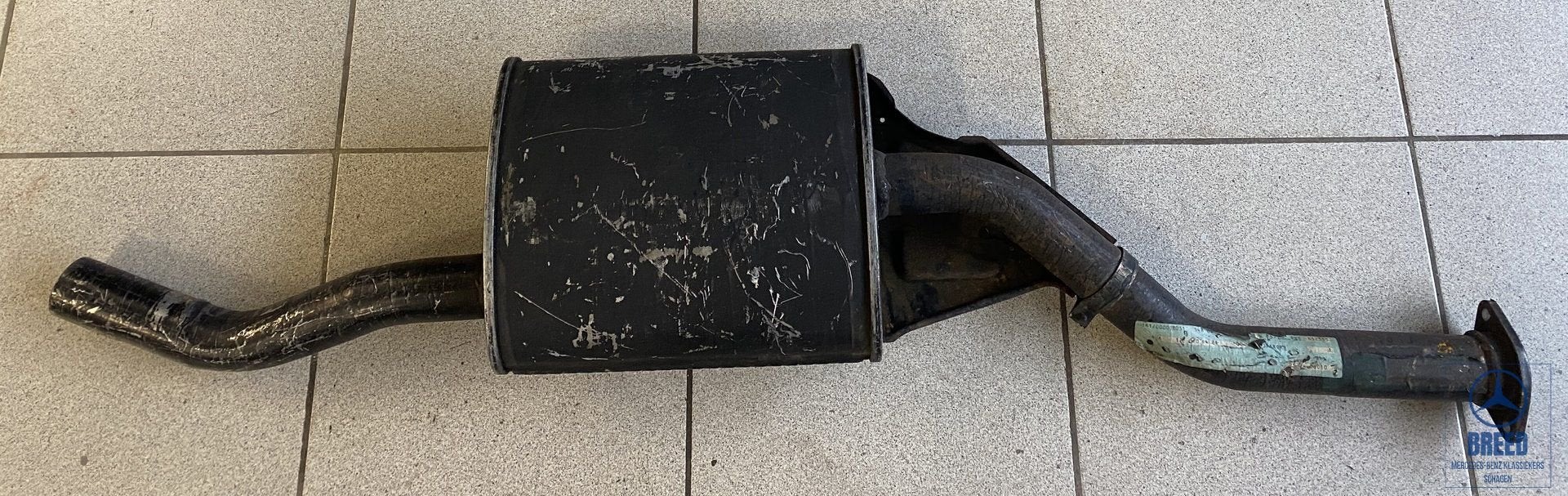 NOS middendemper voor Mercedes-Benz W123 230C, Auto-onderdelen, Uitlaatsystemen, -, Nieuw, Ophalen of Verzenden, -