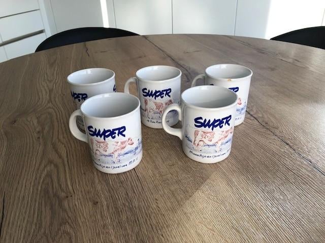 mokken, Huis en Inrichting, Keuken | Servies, Ophalen of Verzenden, Nieuw, Kop(pen) en/of Schotel(s)