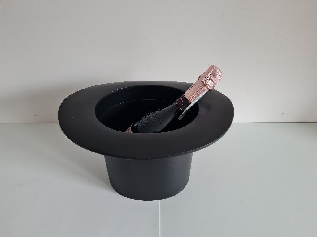 Vintage hoge hoed champagnekoeler, Ophalen of Verzenden