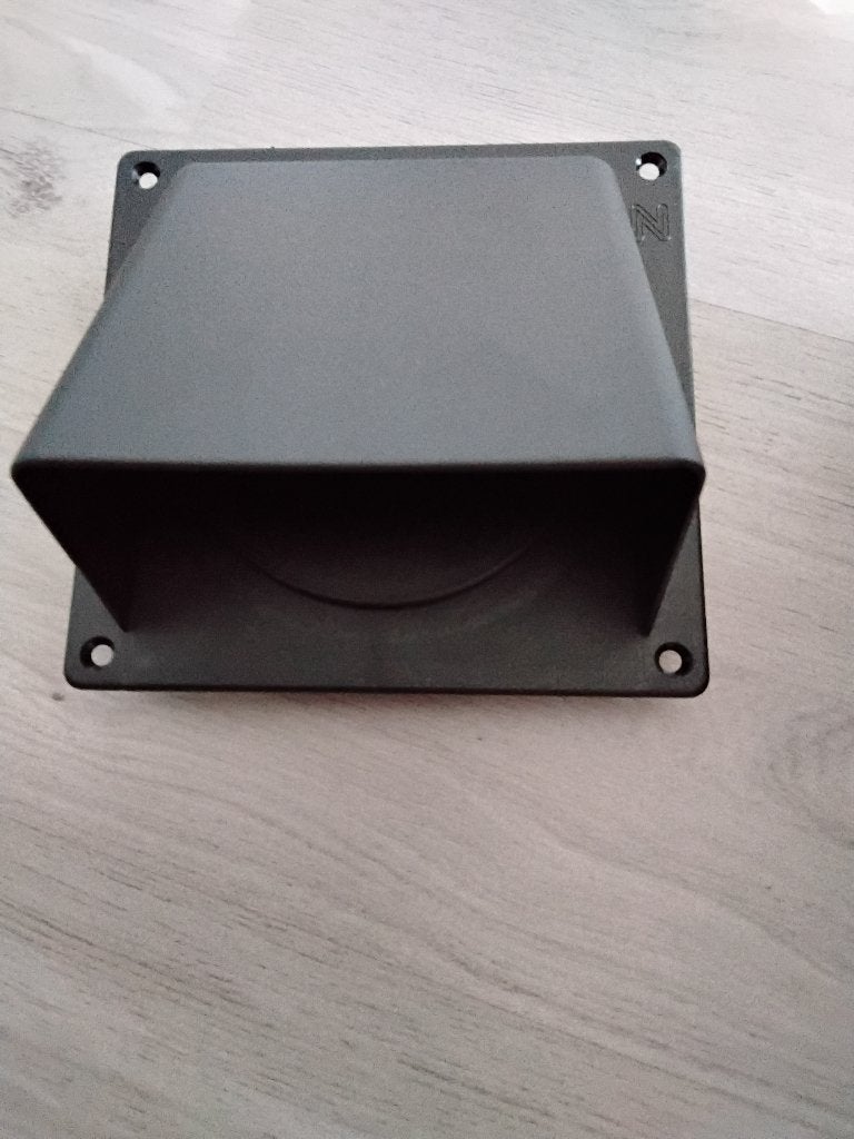 Gevelklep Ø100-125mm zwart - Universeel 2 stuks, Ophalen, Nieuw, Afvoer