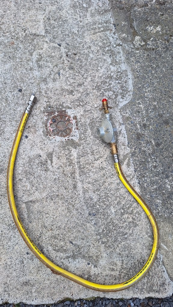 Tuyau à gaz en mtéal INOX, Bricolage & Construction, Tuyaux & Évacuations, Inox, Comme neuf, Enlèvement, Autres types