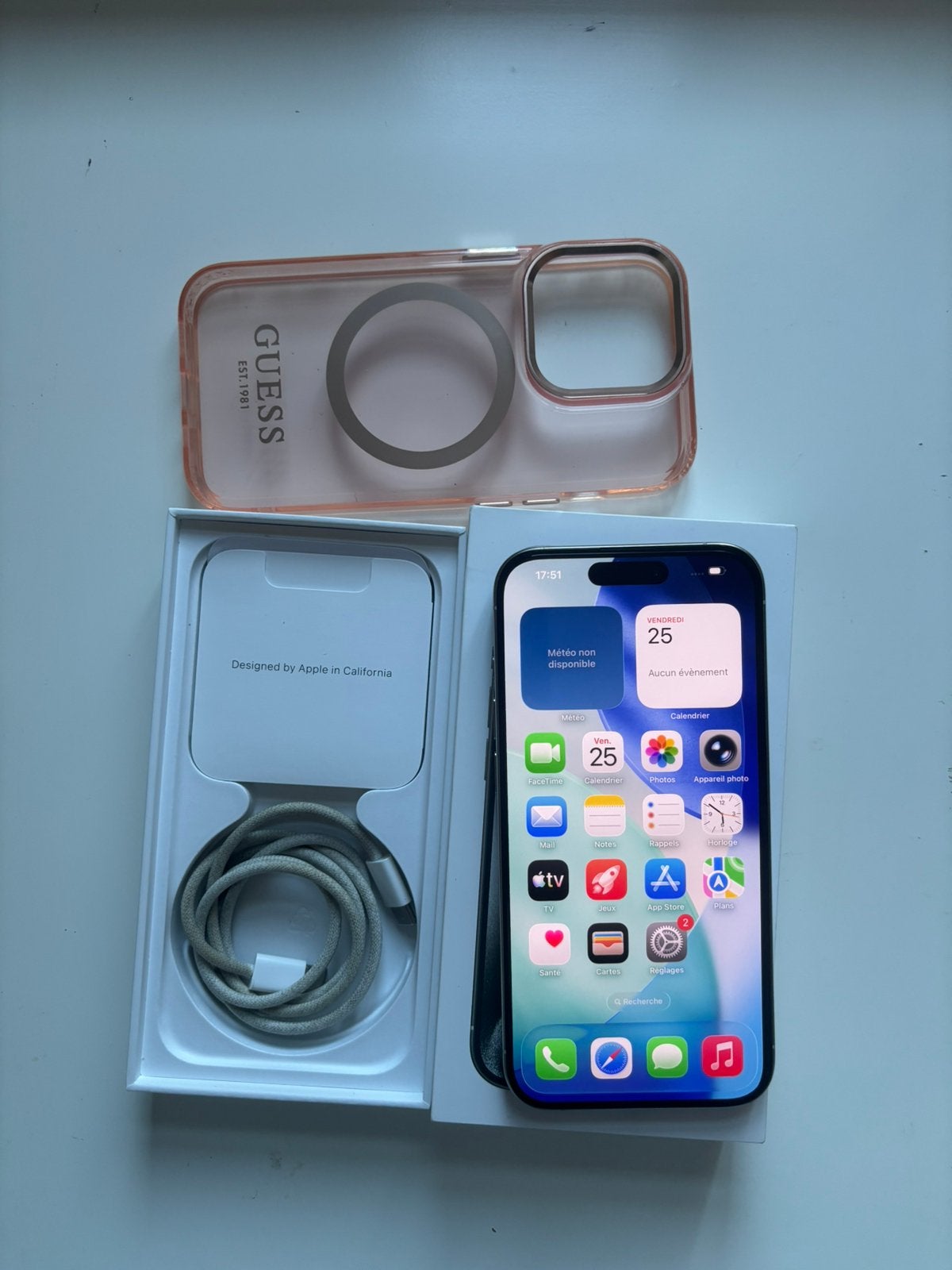 Iphone 15 Pro, Enlèvement, Comme neuf, IPhone 15