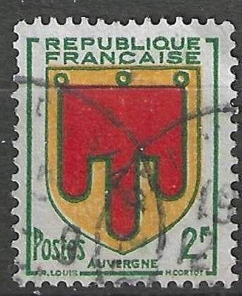 France 1949 - Yvert 837 - Armoiries provinciales (ST), Envoi, Affranchi