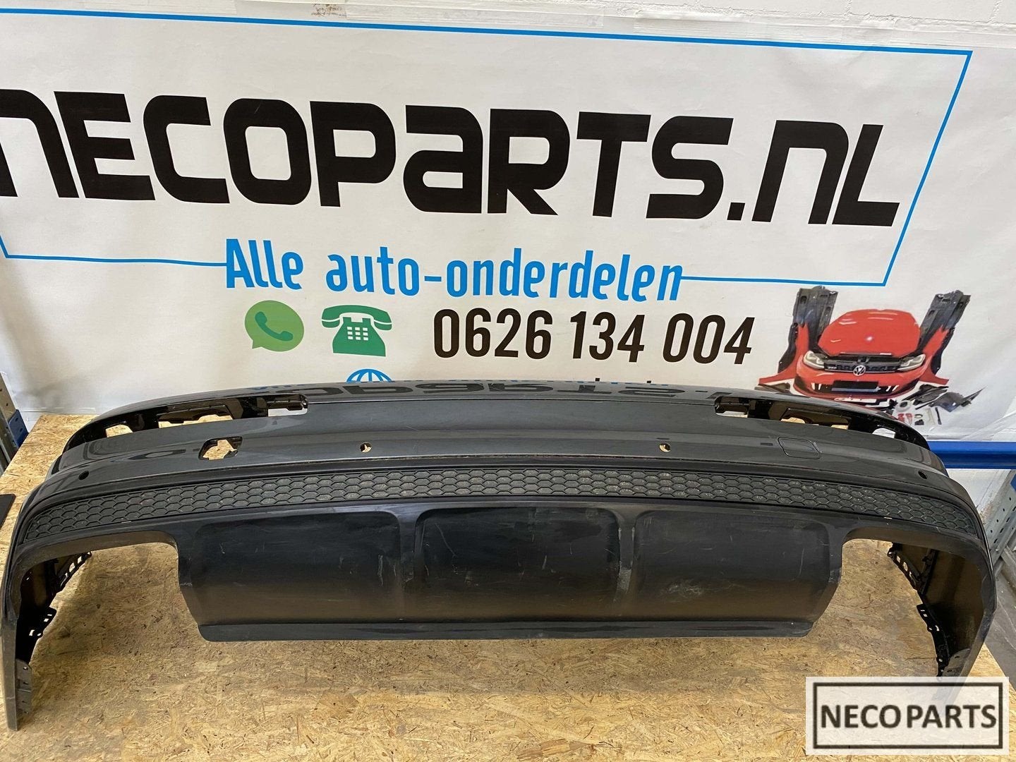 Audi Q7 SQ7 4M 4M0 s-line achterbumper origineel, Auto-onderdelen, Gebruikt, -, -, Achter
