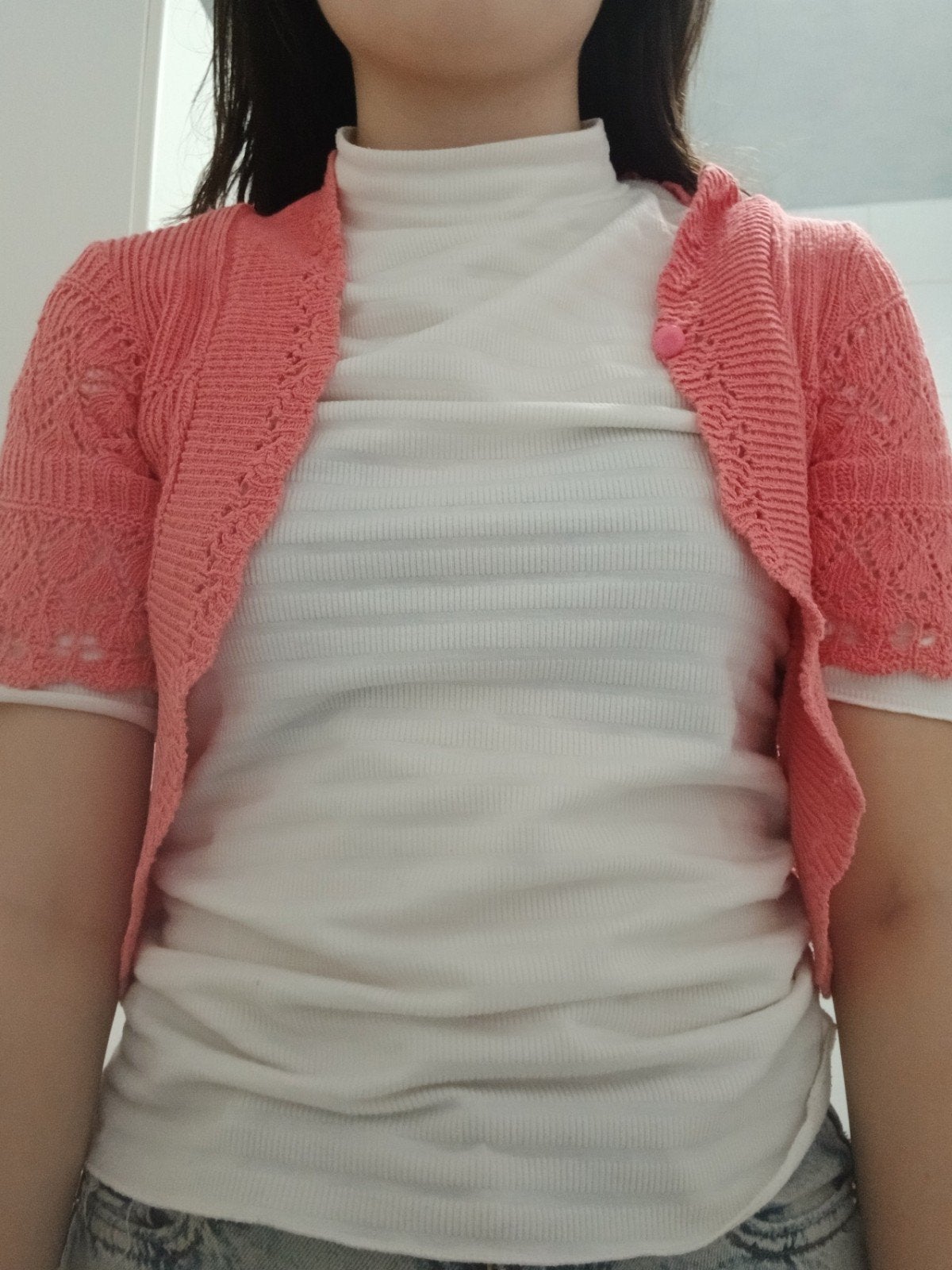 roze vestje maat XS, Kleding | Dames, Appel's, Ophalen of Verzenden, Zo goed als nieuw, Korte mouw