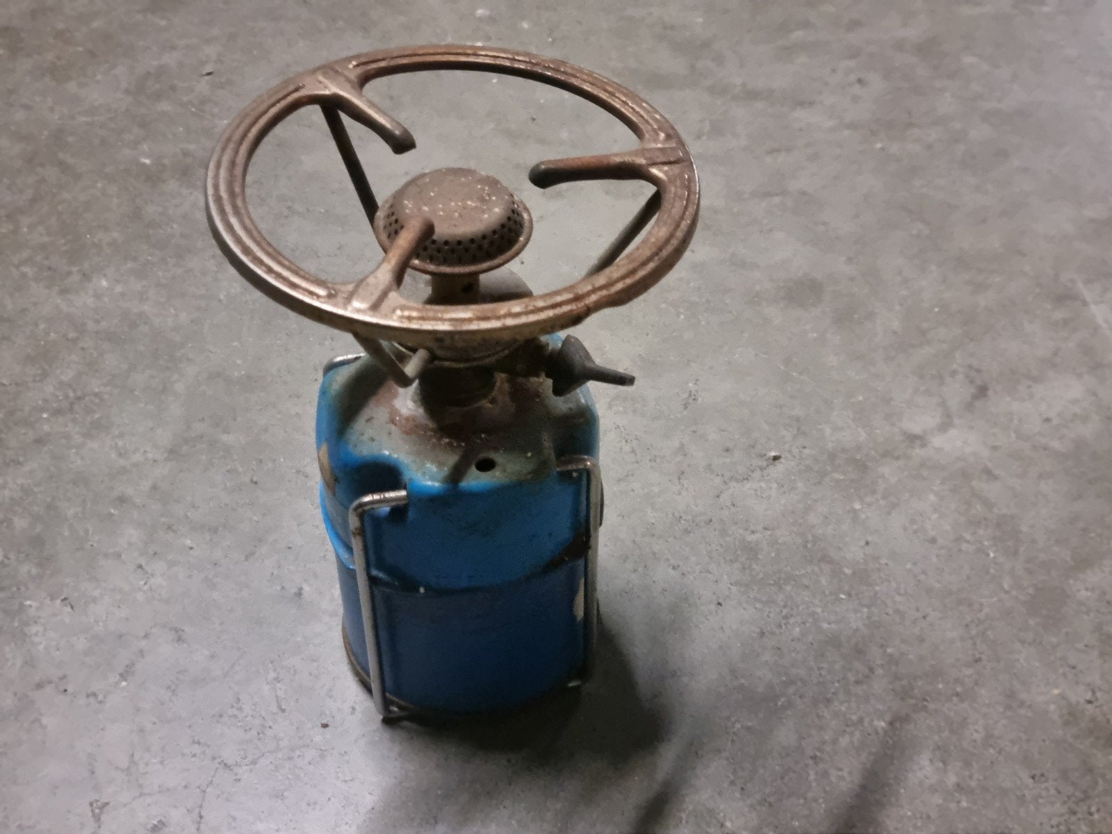Kamping gasfuur met lamp, Caravans en Kamperen, Kampeeraccessoires, Ophalen