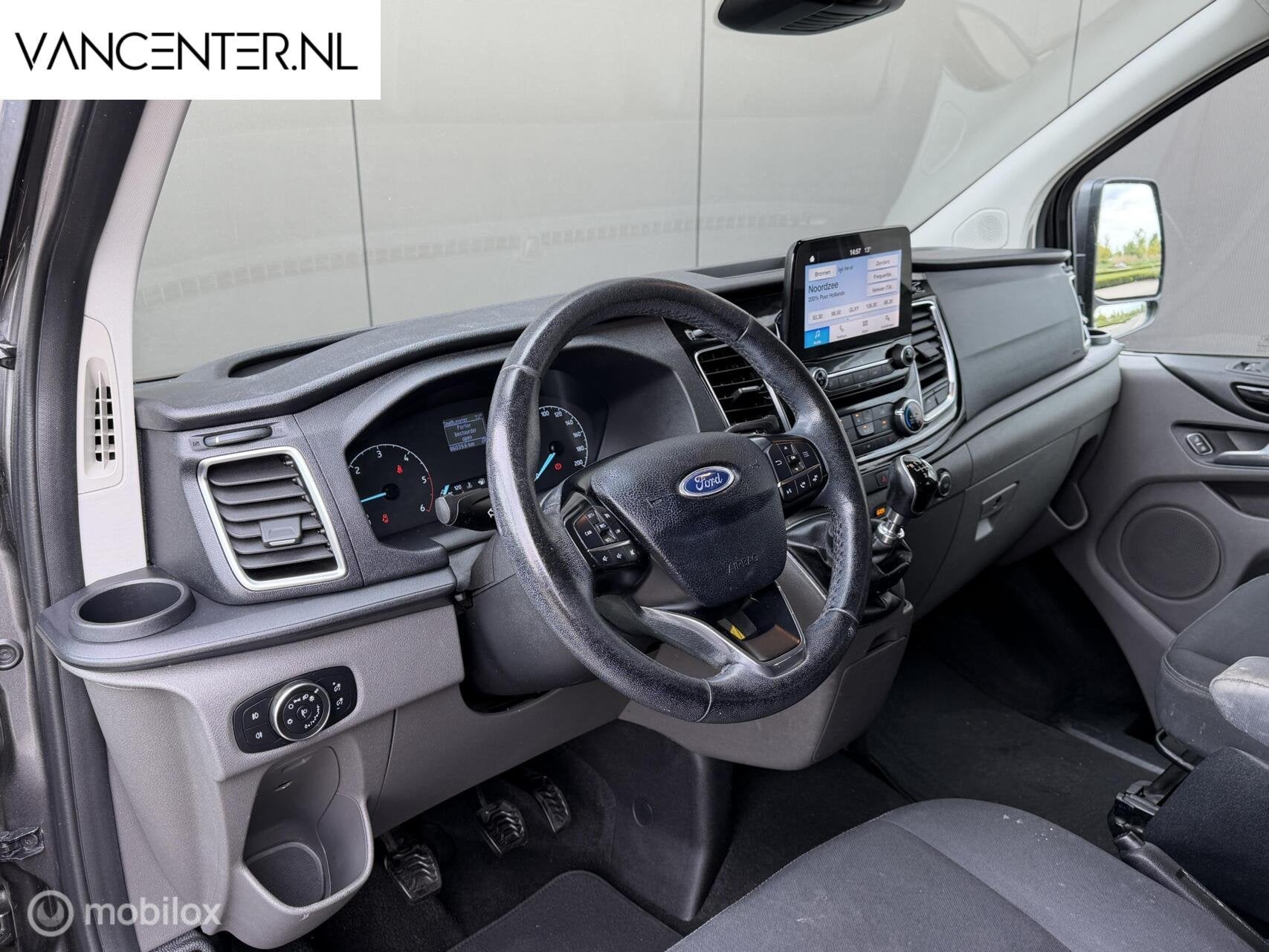 Ford Transit Custom 2.0 TDCI 130PK L2 DC Apple Carplay 2 Sch, Argent ou Gris, Achat, Euro 6, Boîte manuelle