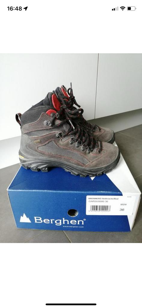 Wandelschoenen Berghen 36, Sport en Fitness, Ophalen, Zo goed als nieuw
