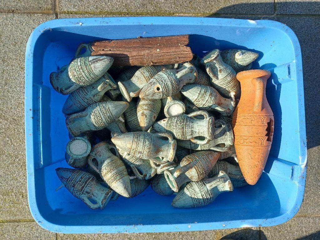 Aquarium ornament, Dieren en Toebehoren, Ophalen, Zo goed als nieuw, Decoratie