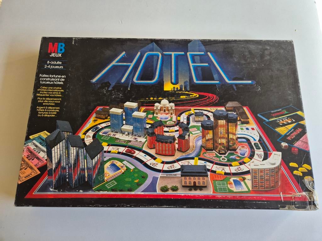 Jeu de société hôtelier MB version française, Enlèvement ou Envoi