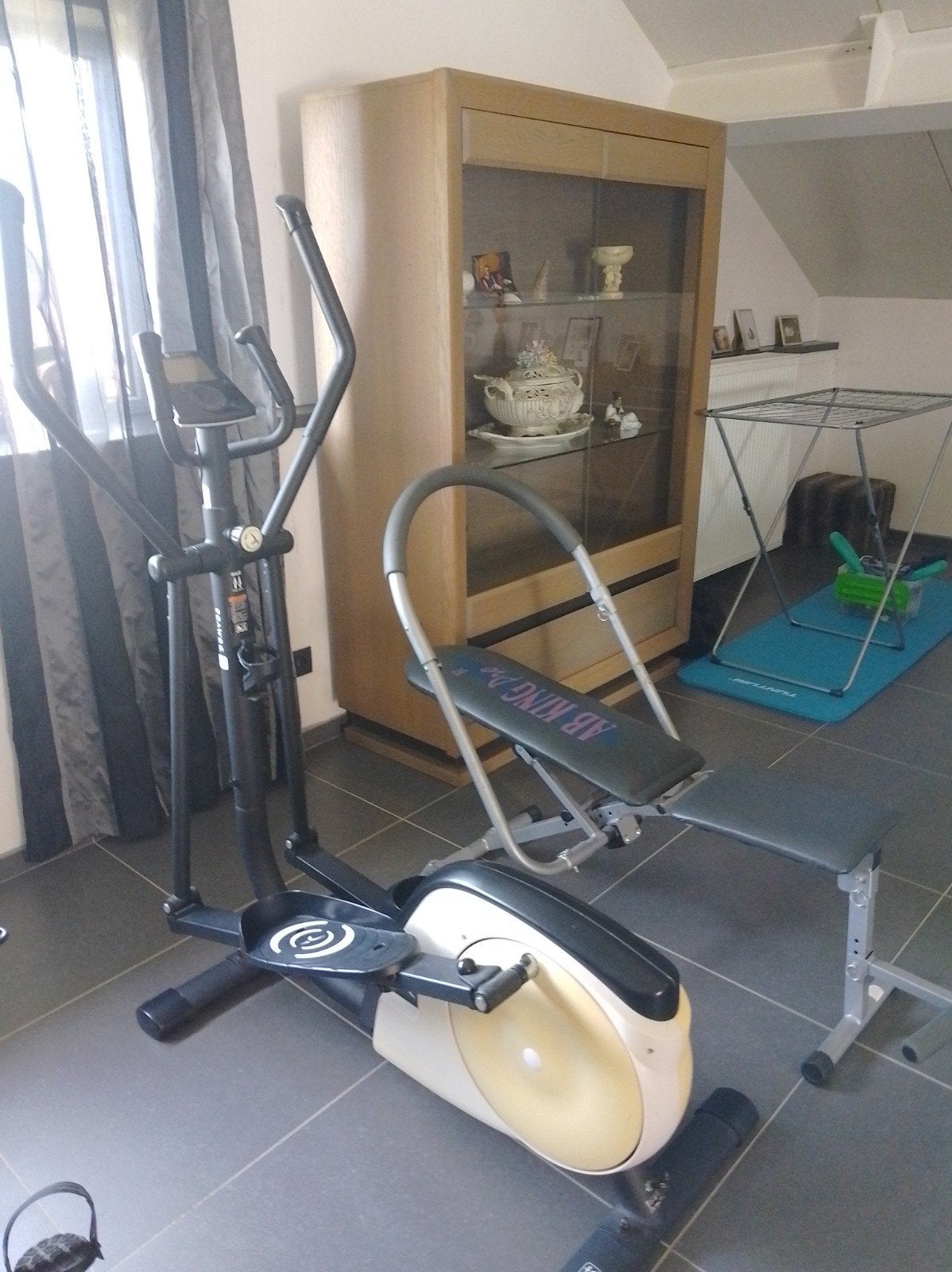 fitness toestellen, Ophalen