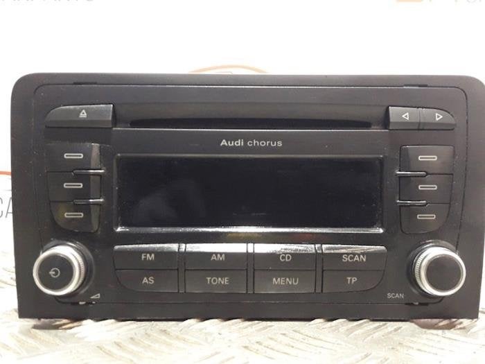 Radio/Lecteur CD d'un Audi A3, -, Audi, Utilisé, -
