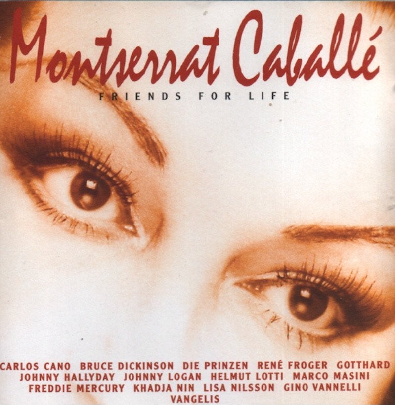 VENTE CD MONTSERRAT CABALLÉ-Friends for Life, Envoi