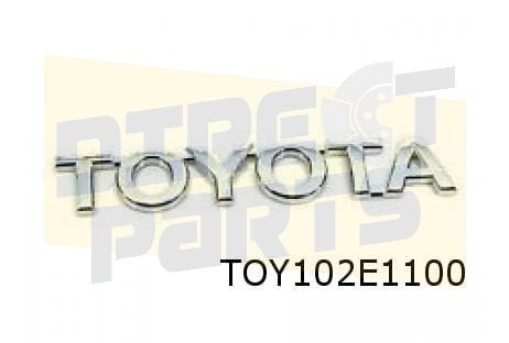 Toyota C-HR achterklepembleem tekst ''Toyota'' Origineel!  7, Neuf, -, -, Toyota