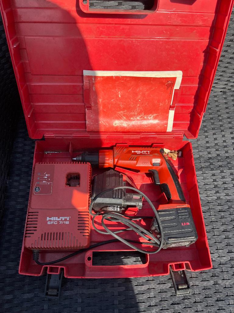 Hilti accu boormachine, Ophalen, Gebruikt, Boormachine