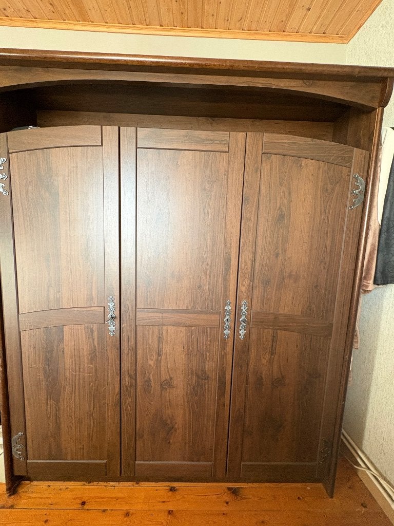 Kleerkast, Huis en Inrichting, Ophalen, Met deur(en), Gebruikt, 150 tot 200 cm