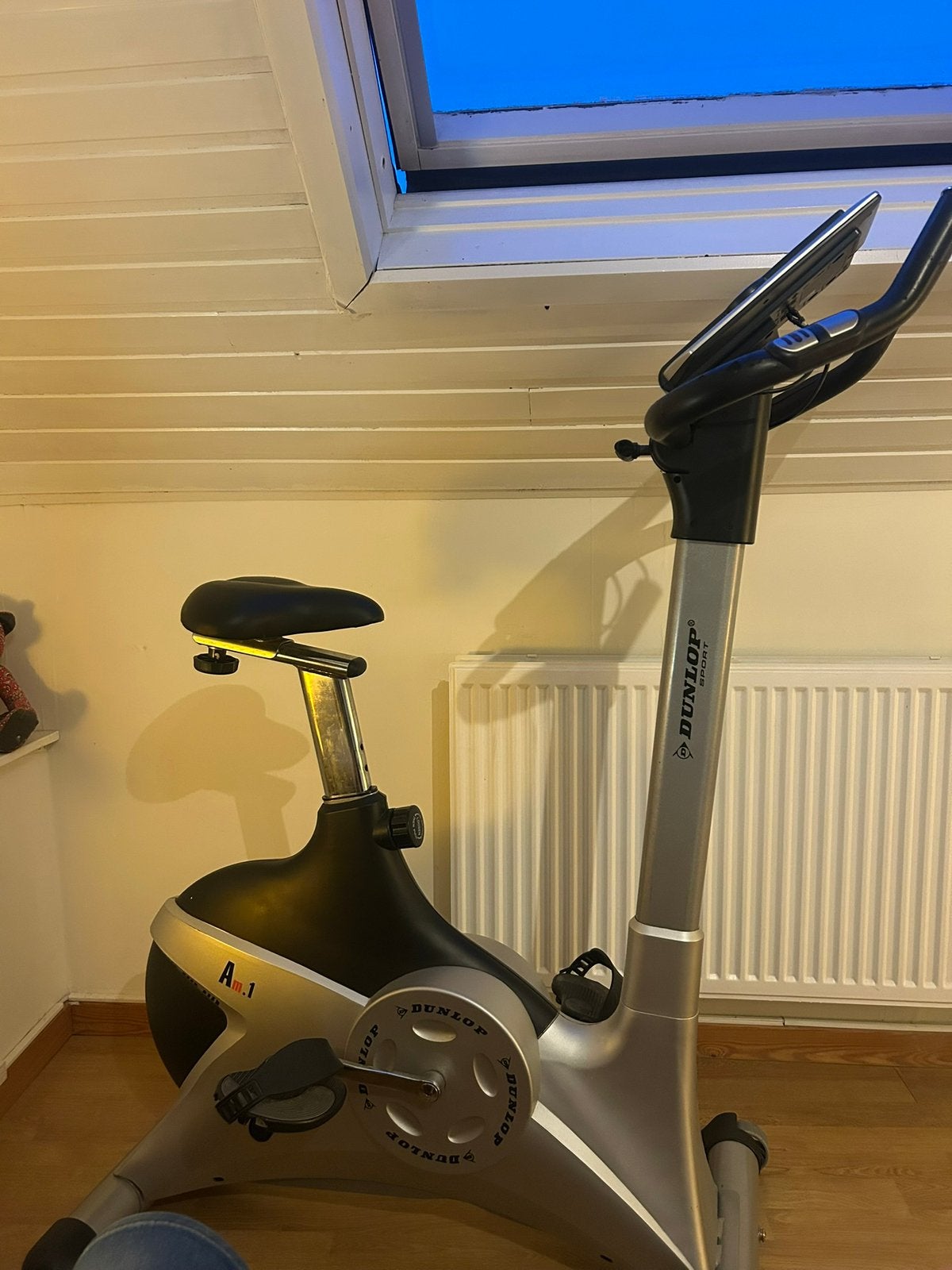 Hometrainer Dunlop, Sports & Fitness, Appareils de fitness, Enlèvement, Utilisé, Vélo d'appartement