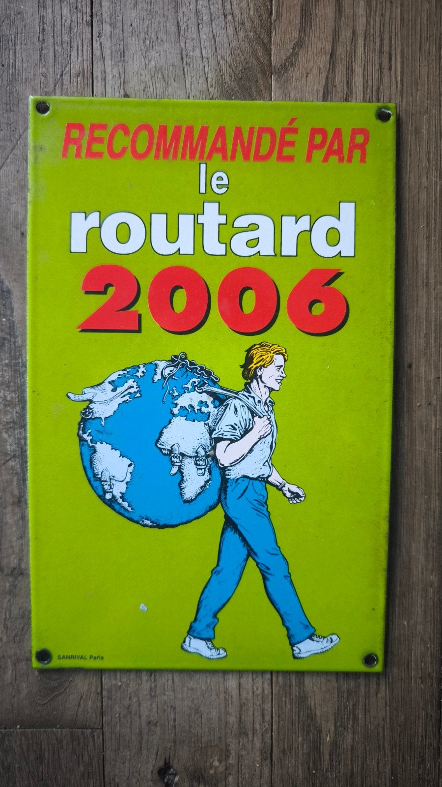 Plaques Le Routard prix par pièce, Collections, Collections Autre, Enlèvement ou Envoi