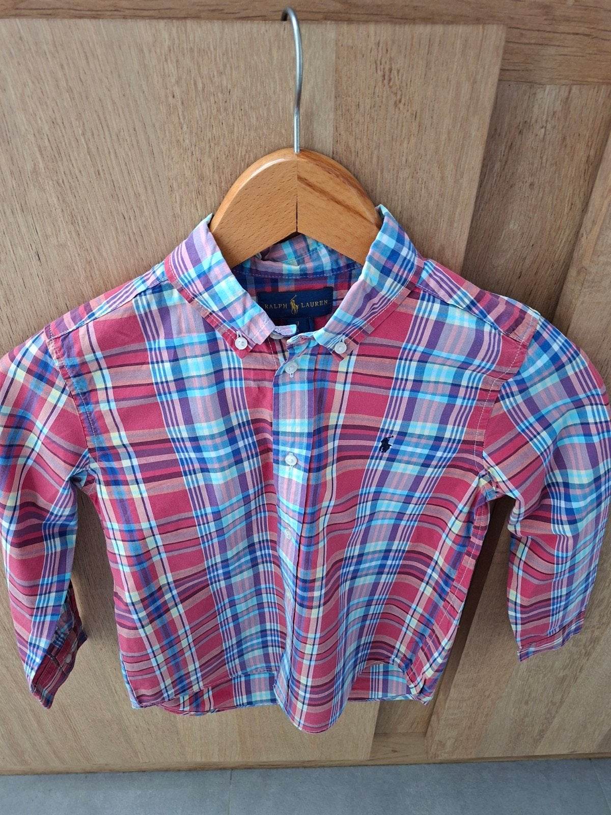 Chemise Ralph Lauren M122, Garçon, Enlèvement ou Envoi, Chemise ou Chemisier, Comme neuf
