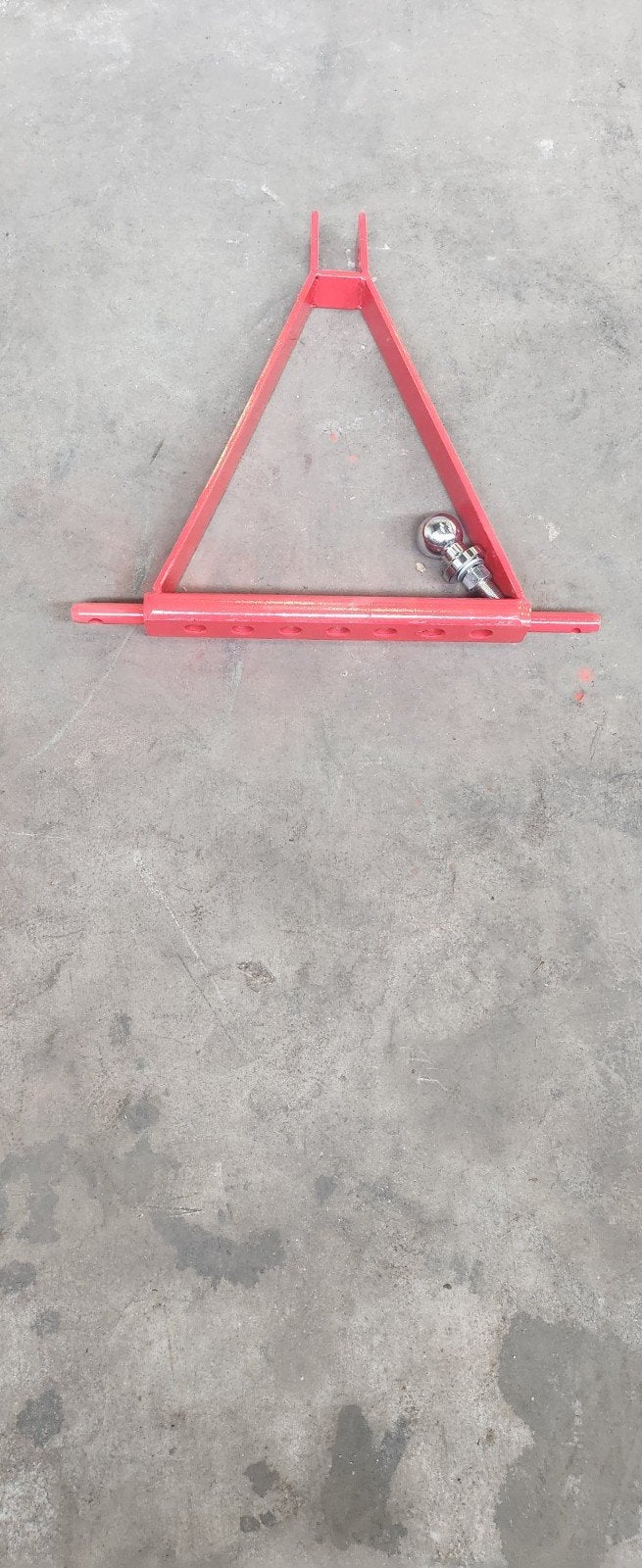 triangle pour tracteur, Enlèvement
