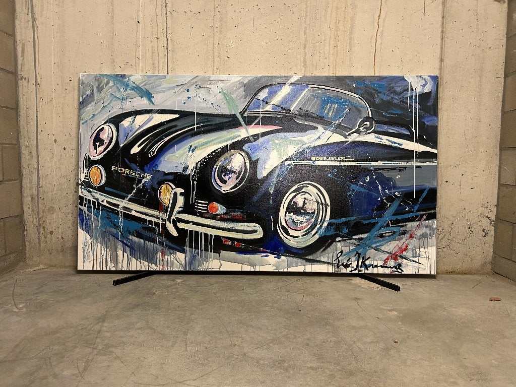 Eric Jan Kremer Porsche 356 Speedster, Antiek en Kunst, Ophalen, Voertuigen