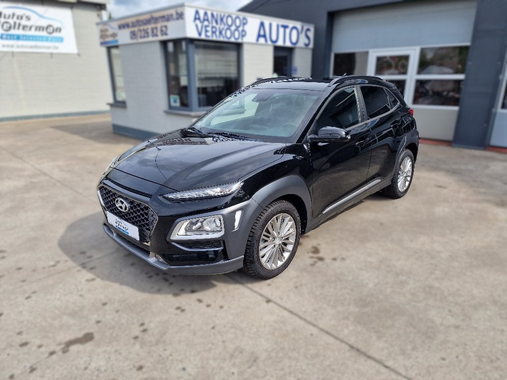 Hyundai KONA 1.6 T-GDi AWD Automaat LED * GPS * HALF LEDER, Auto's, Hyundai, Automaat, https://public.car-pass.be/vhr/67267fcd-8033-4bda-8a61-7cd7492230ea