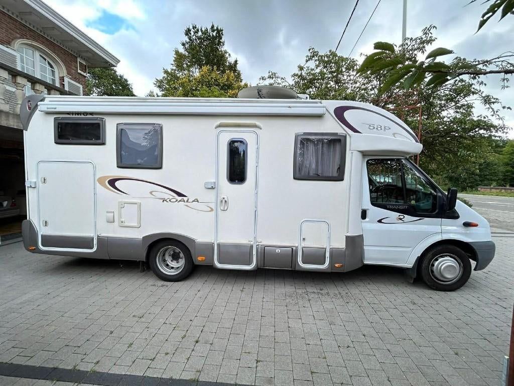 camping car, Caravanes & Camping, Camping-cars, 6 à 7 mètres, Siège standard, Toilette à cassette, Auvent