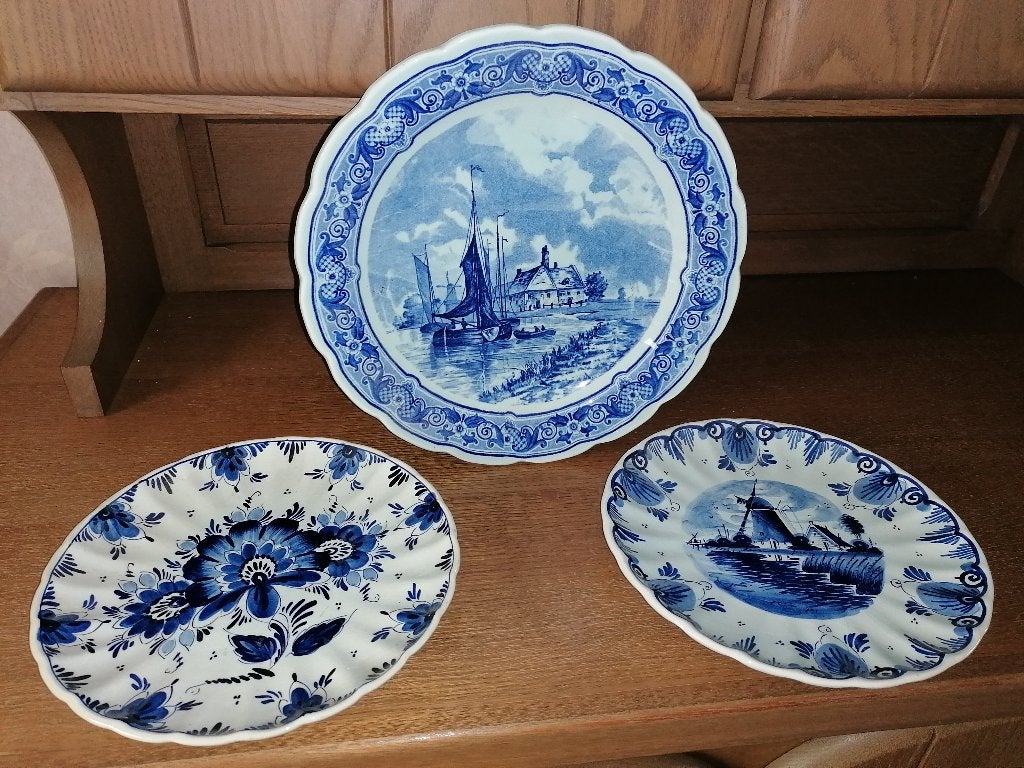 borden delfsblauw, Ophalen