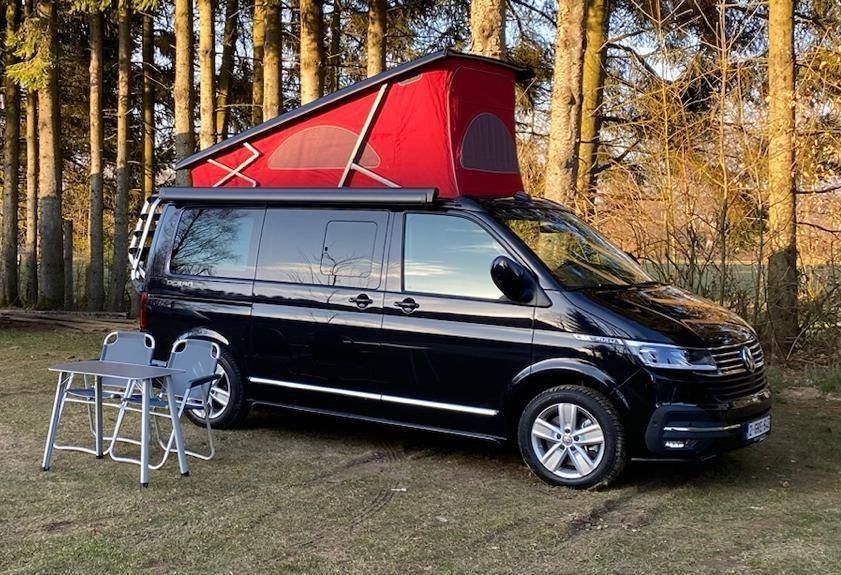 VW California Ocean 6.1 TDI 2.0 4M FULLOPTION / SCHADEVRIJ, Caravanes & Camping, Camping-cars, Réfrigérateur, Jusqu'à 4, Antidémarrage