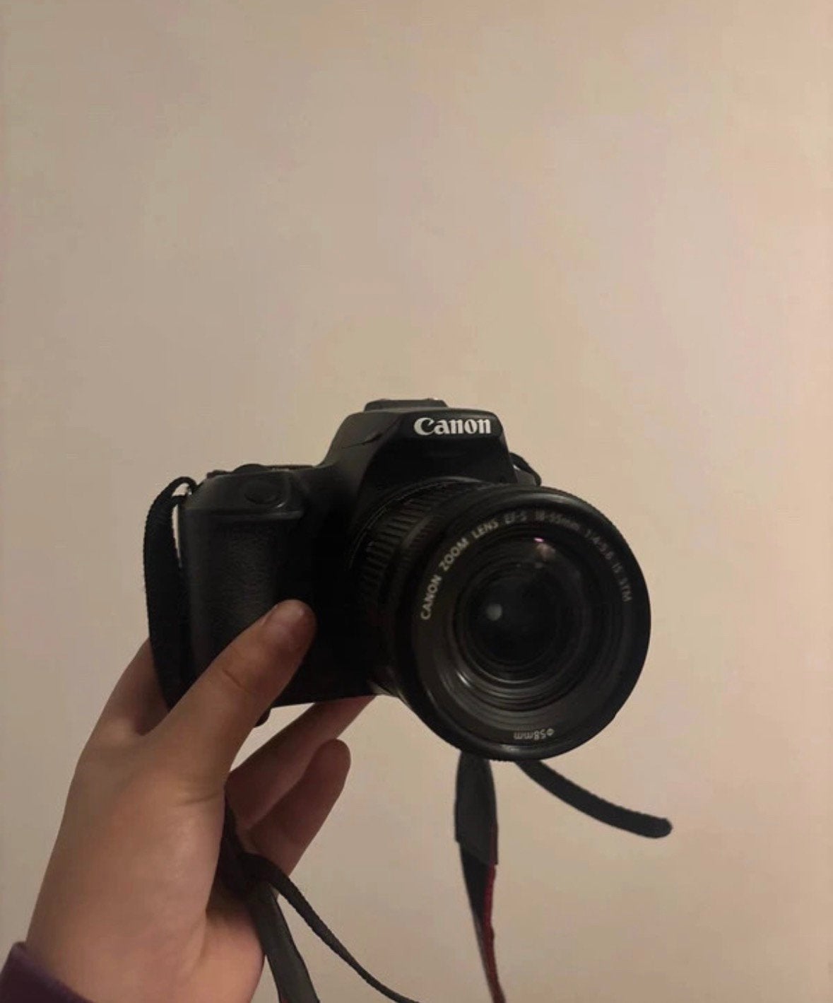 Canon Eos 250D + opbergzak + Lens en extra geheugenkaart, Audio, Tv en Foto, Canon, Verzenden, Zo goed als nieuw