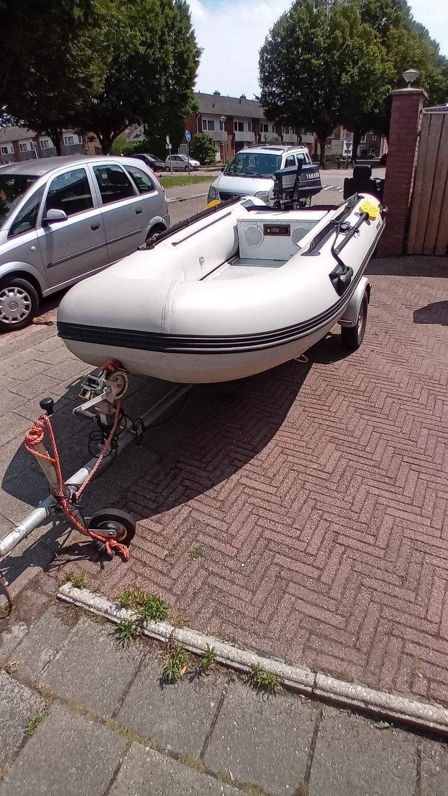 rubberboot nemaxx  3.20  4 pk yamaha, Watersport en Boten, Ophalen, Yamaha