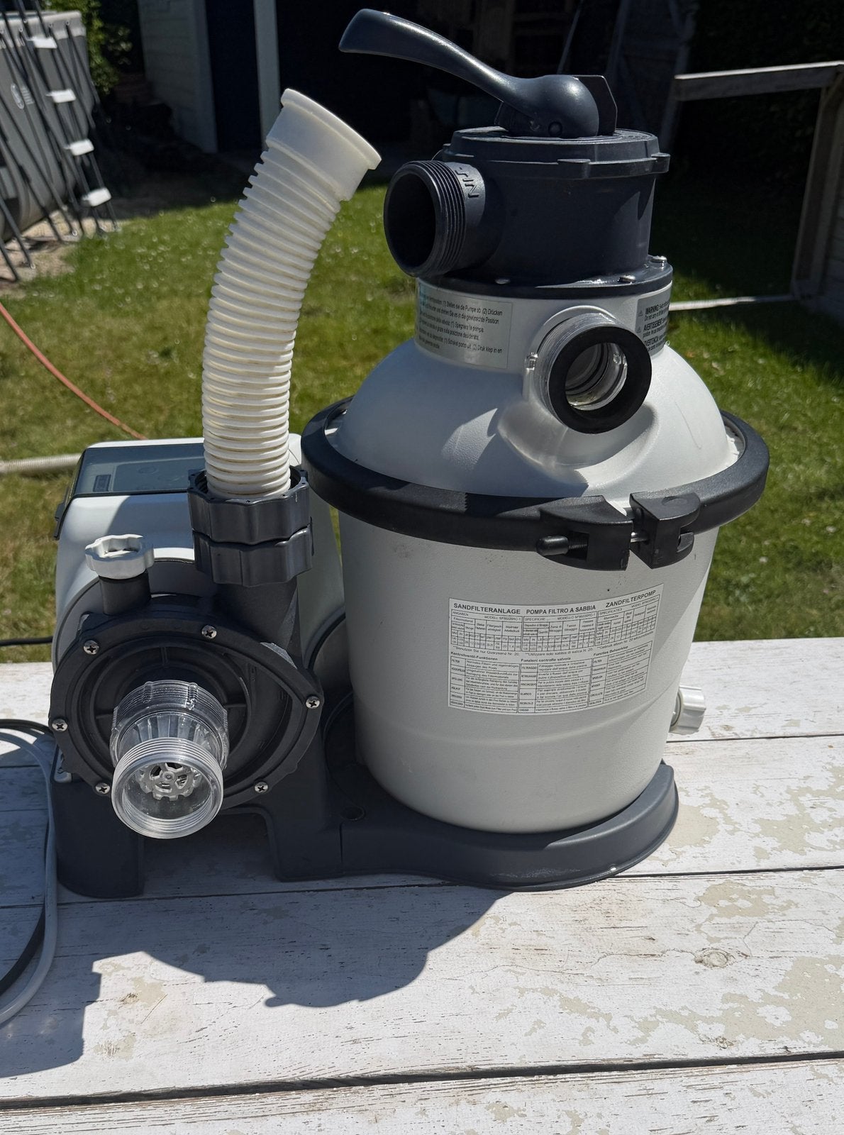Intex SX1500 zandfilterpomp 4000 liter per uur, Enlèvement, Comme neuf